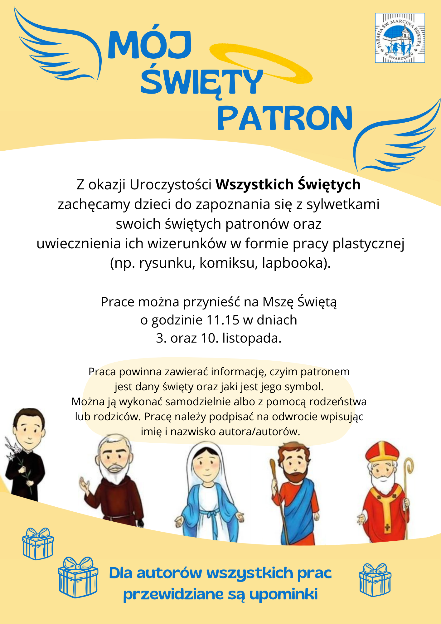 KONKURS – MÓJ ŚWIĘTY PATRON